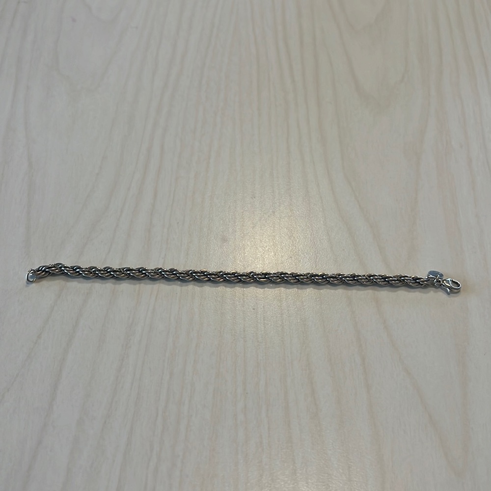 Tiffany Co rope bracelet